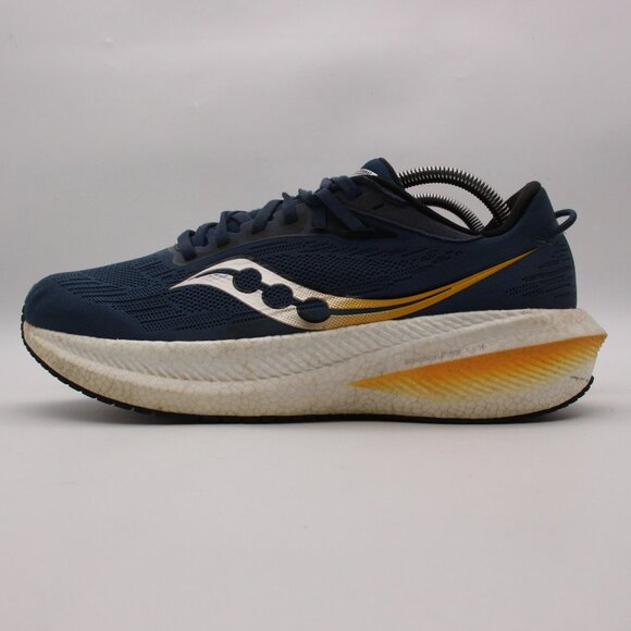 Saucony Triumph 21 Men\'s 9.5 Shoes Blue Running Walking Sneaker Gym S20881-91 main image 6